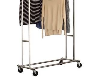 DecoBros Double Rail Garment Rack
New in unopened box