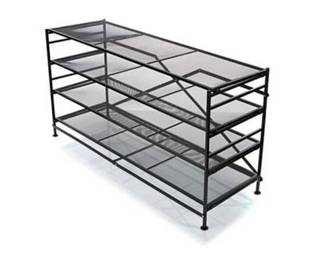 Orgami 4 Tier Folding Metal Shoe Rack
New in box!
Retails for over $100
