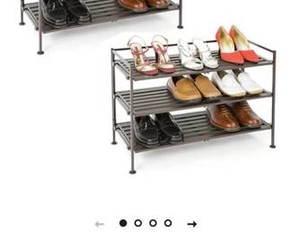 Seville 3 Tier Resin Utility Shoe Rack (2 pack)
New in box