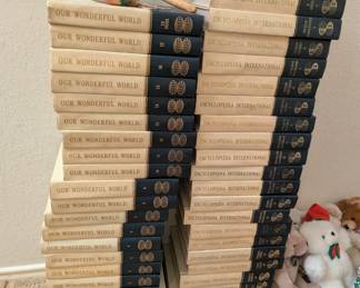 Our Wonderful World and encyclopedia international