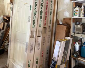 Pre-hung doors, blinds