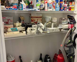 Cleaning supplies