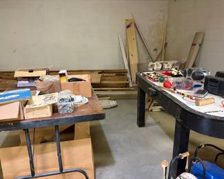 Lumber, air hockey table