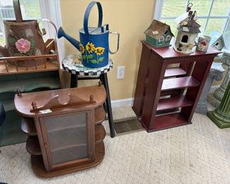 Cabinets, bird houses