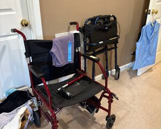 Walker, wheel chair