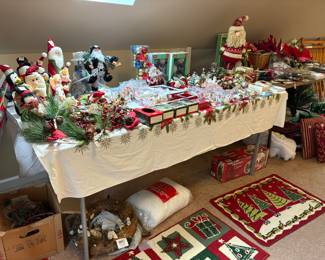 New Christmas ornaments, decorations