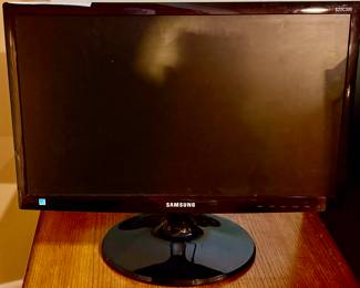 22" Samsung Monitor with Power Cord and Power Supply
