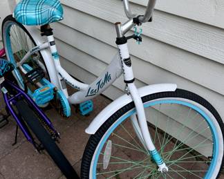 One Cruiser and one Kids Mountain Bike