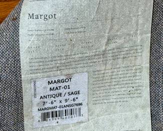 Margot Antique Sage Area Rug 7'6" x 9'6"