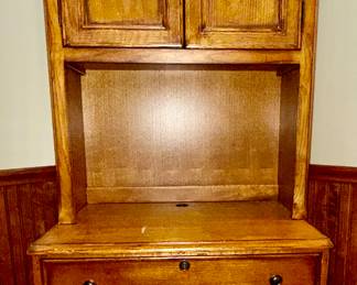 Office Suite 5 Drawer Cabinet and Hutch
