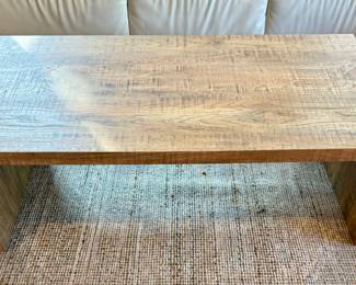 Buy It Now $100.00 Rectangular Rustic wood Coffee Table. 48" L x 24" W