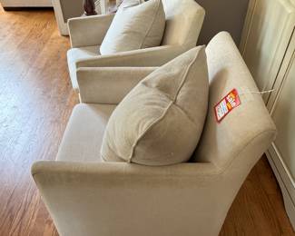 Buy it Now 250.00 a pair of Upholstered Dining Chairs