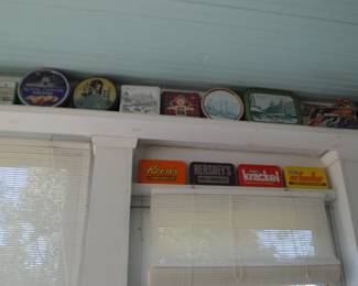Vintage tins