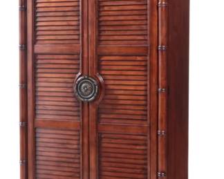 Stock photo of Cindy Crawford armoire. The actual piece is just as clean and can be seen in earlier photos,