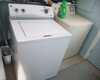 Kenmore washing machine; GAS dryer