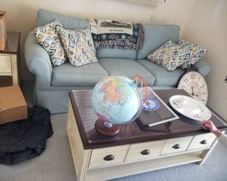Sleeper sofa!; coffee table