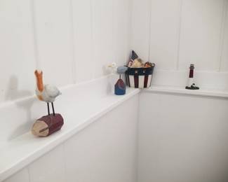 Shore bird decor