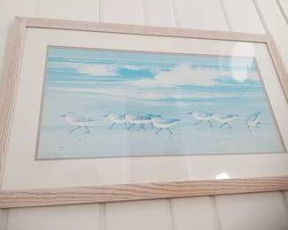 Shore bird art