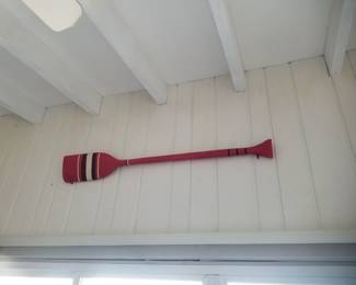 Decorative oar
