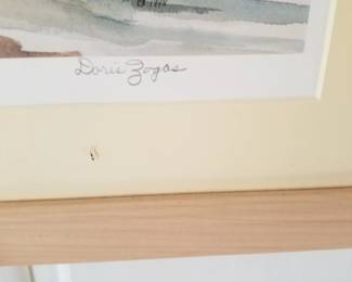 Doris Zogas Townsend Inlet signed and numbered 124/400