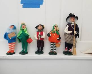 Byers' Choice Halloween figurines