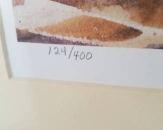 Doris Zogas Townsend Inlet signed and numbered 124/400