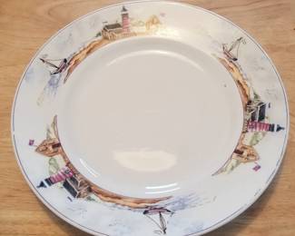 Lighthouse dinnerware