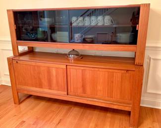 Mid Century Modern China Hutch