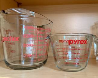 Pyrex Measuring Cups