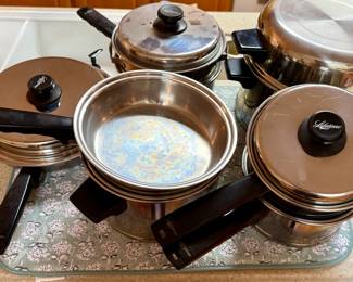 Lifetime Pots and Pans with Lids