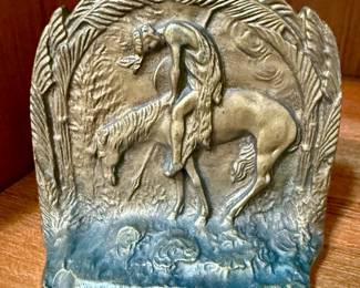 The End of the Trail Book End