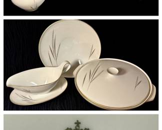 Heinrich & Co. Selb Bavaria Platinum Wheat Dinnerware