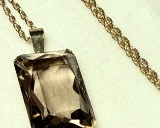 Smoky Quartz Necklace