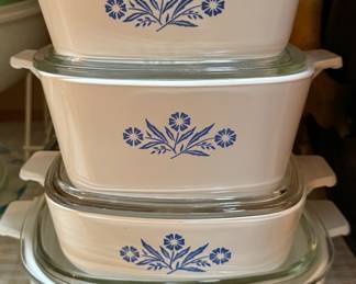 CorningWare Blue Cornflower Cookware
