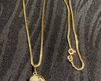 Clear Stone Necklace