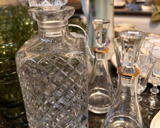 crystal decanters