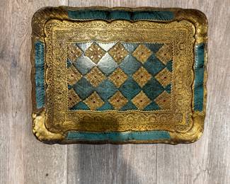 Vintage Florentine Trays