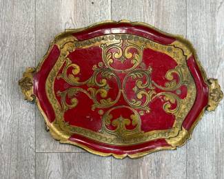 Vintage Florentine Trays
