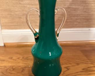 Italian Cased Glass Vase