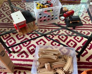 All trains and accessories shown- $25 all
