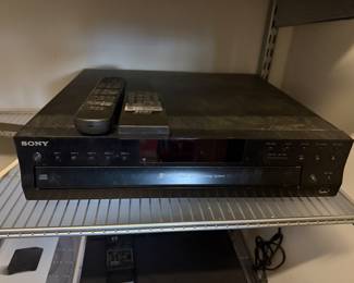 Sony CDP-CE500 5-Disc Carousel CD Changer Player/USB Recorder —$65