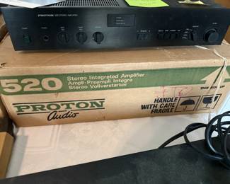 Proton 520 Stereo Amplifier - $100