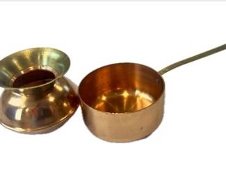 Miniature Copper & Brass Pots