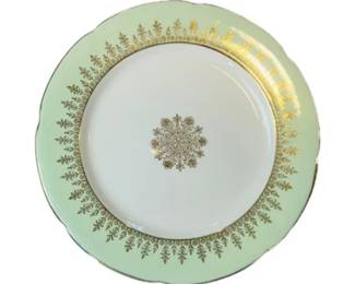 English Porcelain Royal Grafton 8" Plate - Signed "Grafton Made In England"