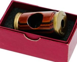 Van Cort Instruments Inlaid Wooden Polemoscopio In Original Box - Signed "Van Cort"