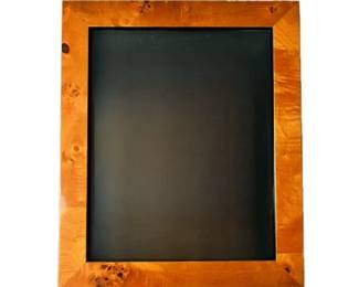 Burl Wood Easel Back Frame - Signed "Philip Whitney, LTD"