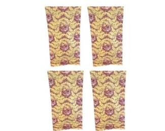 Four Toile Roman Shades - 55 X 29 Inches - Great Condition!