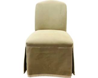 Upholstered Slipper Chair