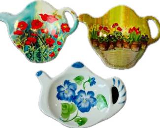 Porcelain Teabag Holders