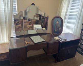 Antique Vanity, Night Stand